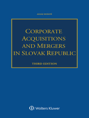 cover image of Corporate Acquisitions and Mergers in Slovak Republic